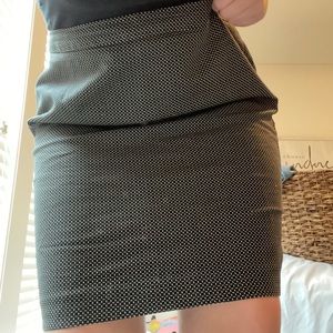 Black and white Liz Claiborne maxi skirt